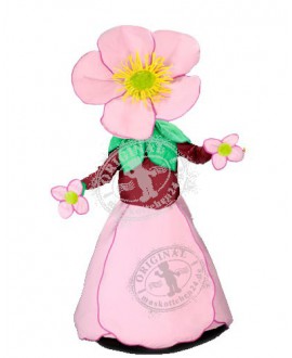 Verleih Kostüm Blume Rosa 2