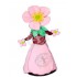 Kostüm Blume Rosa Maskottchen 2 (Hochwertig)