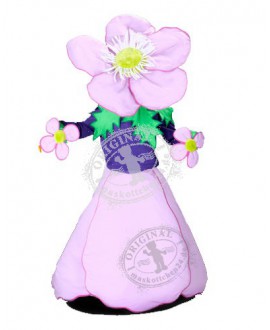 Verleih Kostüm Blume Violett 4