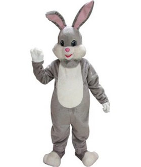 Unisex Kostüm weißer Hase Kaninchen Karneval Fasching Smi 