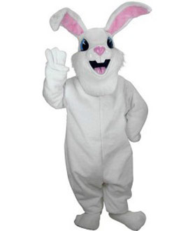 Maskottchen Hasen Kostüm 4 (Werbefigur)