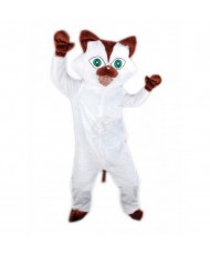 Kostüm Katze Maskottchen 16 "mit sichbaren Gesicht" (Promotion)