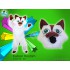 Kostüm Katze Maskottchen 16 (Promotion) 	