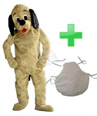 Kostüm Hund Maskottchen 33 + Kissen (Promotion)
