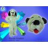 Kostüm Hund Maskottchen 31 & Kissen (Promotion)