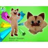 Kostüm Katze Maskottchen 15 & Kissen (Promotion)