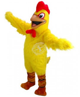 Maskottchen Huhn Kostüm 4 (Werbefigur)