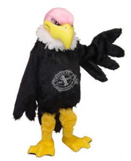 Maskottchen Geier Vogel Kostüm 2 (Werbefigur)