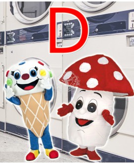 Reinigung Kostüm Wäsche Kategorie "D" (Objekte)