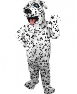 Maskottchen Dalmatiner Hund Kostüm 2 (Werbefigur)