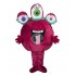 Kostüm Alien / Monster "Rosa Runde" Maskottchen (Hochwertig)