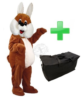 Kostüm Osterhase Lauffigur 9 + Tasche "Star" (Hochwertig)