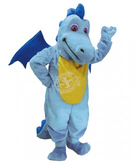 Kostüm Drache Maskottchen 4 (Werbefigur)