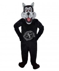 Kostüm Wolf Maskottchen 2 (Werbefigur)