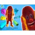 Kostüm Hotdog Maskottchen (Hochwertig)