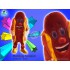 Kostüm Hotdog Maskottchen (Hochwertig)