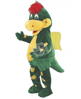 Kostüm Dino / Drache Maskottchen 5 (Hochwertig)