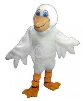 Maskottchen Albatros Kostüm 1 (Werbefigur)
