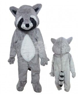 Kostüm Waschbär Maskottchen 5 (Hochwertig)