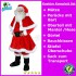 Profi Nikolaus Kostüm Promotion Werbefigur komplett (198j 2)