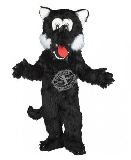Kostüm Wolf Maskottchen 13 (Hochwertig)