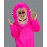 Affe Maskottchen Kostüm 1 (Pink / Professionell) 