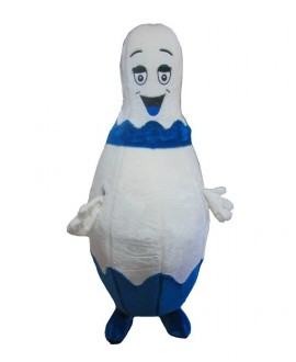 Kostüm Bowling Pin Blau (Hochwertig)
