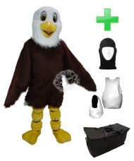 Kostüm Adler 4 + Haube + Kissen + Tasche (Werbefigur)