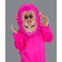Affe Maskottchen Kostüm 1 (Pink / Professionell)