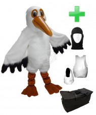 Kostüm Pelkian 1 + Haube + Kissen + Tasche (Werbefigur)