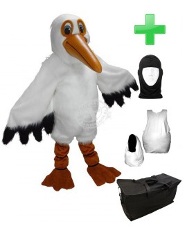 Kostüm Pelkian 1 + Haube + Kissen + Tasche (Werbefigur)