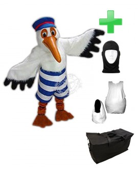 Kostüm Pelkian 4 + Haube + Kissen + Tasche (Werbefigur)