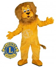 "Lions Club International" Löwen Maskottchen Kostüm 