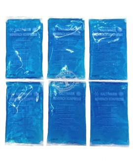 Kühlpads 6x Ersatz für Kühlweste "Blue M24 Modell"