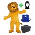 Löwen Kostüm + Tasche L + Kühlweste M24 + Hygiene Maske (Hochwertig)
