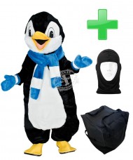 Pinguin Kostüm 10 + Tasche "L2" + Hygiene Maske (Hochwertig)