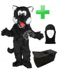 Kostüm Wolf 8 + Tasche "Star" + Hygiene Maske (Hochwertig)