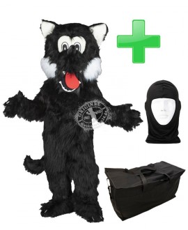 Kostüm Wolf 13 + Tasche "Star" + Hygiene Maske (Hochwertig)