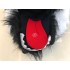 Kostüm Wolf 8 + Kühlweste "Blue M24" + Tasche "Star" + Hygiene Maske (Hochwertig)