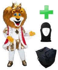 Kostüm Löwe 14 + Tasche L2 + Hygiene Maske (Hochwertig)