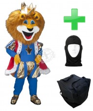 Kostüm Löwe 13 + Tasche L2 + Hygiene Maske (Hochwertig)