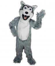 Kostüm Hund Husky Maskottchen 1 (Werbefigur)