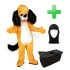 Kostüm Hund 22 + Tasche "Star" + Hygiene Maske (Hochwertig)