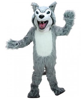 Kostüm Hund Husky Maskottchen 2 (Werbefigur)