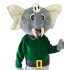 Kostüm Elefant 10 + Tasche "Star" + Hygiene Maske (Hochwertig)