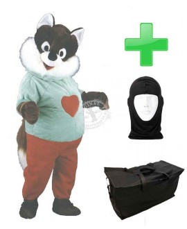 Kostüm Katze 9 + Tasche "Star" + Hygiene Maske (Hochwertig)