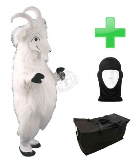Kostüm Ziege 3 + Tasche "Star" + Hygiene Maske (Hochwertig)