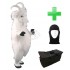 Kostüm Ziege 3 + Tasche "Star" + Hygiene Maske (Hochwertig)