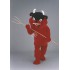 Kostüm Teufel Maskottchen 7 (Werbefigur)