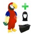 Kostüm Papagei + Tasche Star + Hygiene Maske (Hochwertig)